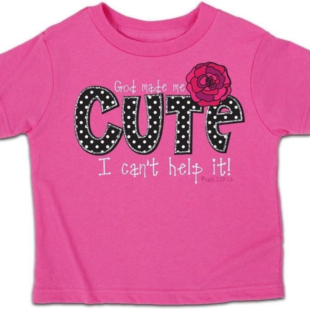 Kerusso God Made Me Cute T-Shirt